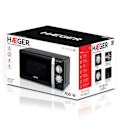 Pikkukuva 4 / 4: Haeger Mikroaaltouuni Sous Chef 20 Hopeinen One Size / EU Plug