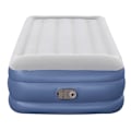 Miniatyrbillede 2 af 10: Bestway Forstærket Indbygget Pumpe Enkelt Luftseng Tritech Twin Hvid 191x97x46cm