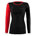Miniatyrbillede 1 af 2: Lenz Merino 6.0 Langærmet Baselayer Sort M Kvinde
