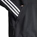 Miniatyrbillede 4 af 5: Adidas Stripes Hættetrøje Own The Run Excite 3 Sort M / Regular Mand
