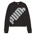 Miniatyrbillede 1 af 2: Puma Power Sweatshirt Sort S Kvinde