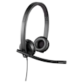 Miniatyrbillede 5 af 5: Logitech Hovedtelefoner H570e Stereo Sort