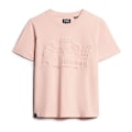 Pikkukuva 2 / 6: Superdry Embossed Vl Relaxed Lyhythihainen T-paita Pinkki L Nainen