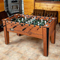 Miniatyrbillede 3 af 3: Devessport Klassisk Bordfodboldbord Diamond Brun +14 Years
