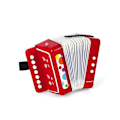 Pikkukuva 1 / 6: Janod Confetti Accordion Punainen 3-8 Years