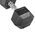 Miniatyrbillede 2 af 3: Olive Rubber Hex 9kg Pair Sort,Søvfarvet 9 kg
