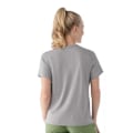 Miniatyrbillede 2 af 2: Smartwool Perfect Crew T-shirt Med Korte ærmer Grå S Kvinde