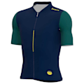 Pikkukuva 4 / 4: Santini Lyhythihainen Jersey Allez Le Maillot Jaune Sininen XL Mies