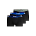 Miniatyrbillede 1 af 4: Boss Power 10260726 Boxers 3 Enheder Sort S Mand