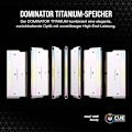 Miniatyrbillede 3 af 7: Corsair Hukommelse Ram Dominator Titanium Cmp64gx5m2x6600c32w 64gb 2x32gb Ddr5 6600mhz