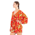 Pikkukuva 3 / 4: Superdry Leikkipuku Vintage Kimono Oranssi L Nainen