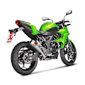 Miniatyrbillede 3 af 5: Akrapovic Line Titanium Z 250sl/ninja 250sl Ref:s-k2so8-cubt Ikke-homologeret Slip-on Lyddæmper Søvfarvet Not Homologated