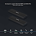Miniatyrbillede 5 af 6: Tooq Ssd M. Shura 2 Ekstern Sag Sort