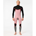 Miniatyrbillede 4 af 4: Rip Curl Langærmet Neoprendragt Med Brystlynlås Dawn Patrol 4/3 Mm Gb St Sort XL