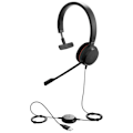 Miniatyrbillede 2 af 3: Jabra Hovedtelefoner Envolve 20se Uc Sort