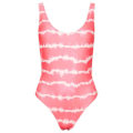 Miniatyrbillede 1 af 2: Superdry Badedragt Code Tie Dye Rosa L Kvinde