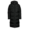 Miniatyrbillede 3 af 6: Only Frakke Amanda Long Puffer Sort XS Kvinde