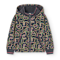 Miniatyrbillede 1 af 6: Boboli Fleece Printed Jakke Grøn 4 Years