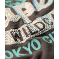 Pikkukuva 2 / 6: Superdry Embellished Poster Cap Slv Lyhythihainen T-paita Harmaa XS Nainen