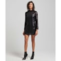 Miniatyrbillede 5 af 5: Superdry Langærmet Kort Kjole Studios Sparkle Sort XS Kvinde