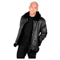 Miniatyrbillede 1 af 5: Alpha Industries B3 Fl Jakke Sort L Mand