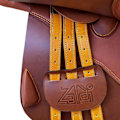 Miniatyrbillede 3 af 4: Zaldi Jump Sadel Star Brun 17´´
