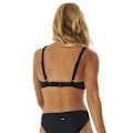 Miniatyrbild 2 av 6: Rip Curl Premium Surf D-dd Deep V Bikinitopp Svart L Kvinna