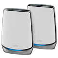 Miniatyrbillede 1 af 3: Netgear Wifi Repeater Orbi Ax6000 Wifi 6 3 Enheder Hvid