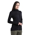 Miniatyrbillede 3 af 4: Icebreaker Merino 260 Quantum Iv Sweatshirt Med Lynlås Sort M Kvinde