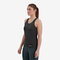 Miniatyrbillede 5 af 5: Montane Dart Built-in Bra Medium Support ærmeløs T-shirt Sort XS Kvinde