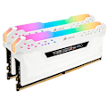 Miniatyrbillede 2 af 3: Corsair Ram-hukommelse Vengeance Rgb Pro Cmw16gx4m2c3200c16w 16gb 2x8gb Ddr4 3200mhz Hvid