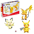 Pikkukuva 1 / 7: Mega Construx Ja Raichu) 3 Pokémon Rayo (pichu. Pikachu Keltainen