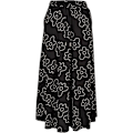 Miniatyrbillede 3 af 4: Urban Classics Midi Nederdel Viscose Sort XS Kvinde