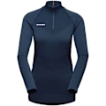 Pikkukuva 3 / 6: Mammut Trift Half Zip Pitkähihainen T-paita Sininen XS Nainen