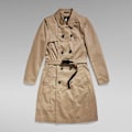Miniatyrbillede 3 af 8: G-star Frakke D24259-d352 Beige M Kvinde