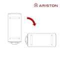 Pikkukuva 4 / 6: Ariston Pysty Tai Vaakasuora Sähkötermo Fleck Bon 50l 1200w Kirkas