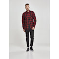 Miniatyrbillede 2 af 8: Urban Classics Basic Flannelskjorte Sort L Mand