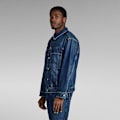 Miniatyrbillede 5 af 6: G-star D24332-d577 Denimjakke Blå L Mand