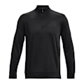 Miniatyrbillede 3 af 6: Under Armour Halv Lynlå Sweatshirt Armour Fleece Sort 2XL / Regular Mand