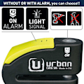 Miniatyrbillede 8 af 10: Urban Security Alarm+advarselsskivelås 999 Søvfarvet