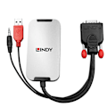 Miniatyrbillede 2 af 2: Lindy 1.2 Displayport Til Vga-adapter Transparent