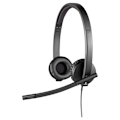 Miniatyrbillede 1 af 5: Logitech Hovedtelefoner H570e Stereo Sort
