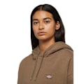 Miniatyrbillede 4 af 6: Dickies Oakport Cropped Hættetrøje Brun L Kvinde