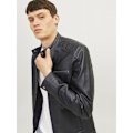 Miniatyrbillede 7 af 7: Jack & Jones Dylan Biker Læderjakke Sort XL Mand