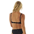 Miniatyrbild 2 av 6: Rip Curl Premium Surf D-dd Crop Bikinitopp Svart XS Kvinna