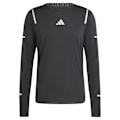 Miniatyrbillede 3 af 6: Adidas Ultimate Running Reflective T-shirt Med Lange ærmer Sort S Mand