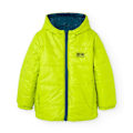 Miniatyrbillede 4 af 4: Boboli Reversible Technical Fabric Jakke Gul,Blå 16 Years