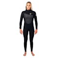 Pikkukuva 1 / 4: Rip Curl Flashbomb Heat Seeker Pitkähihainen Vetoketjullinen Märkäpuku Nainen 4/3 Mm Musta 6