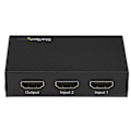 Miniatyrbillede 2 af 5: Startech Hdmi 2.0 Switch 2 Port 4k Sort