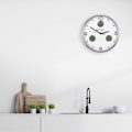 Miniatyrbillede 6 af 6: Bresser Vægur Mytime Io Nx Hvid